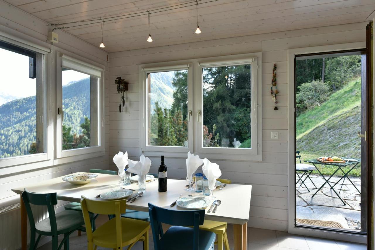 Chalet Mousseron Villa Grimentz Eksteriør billede