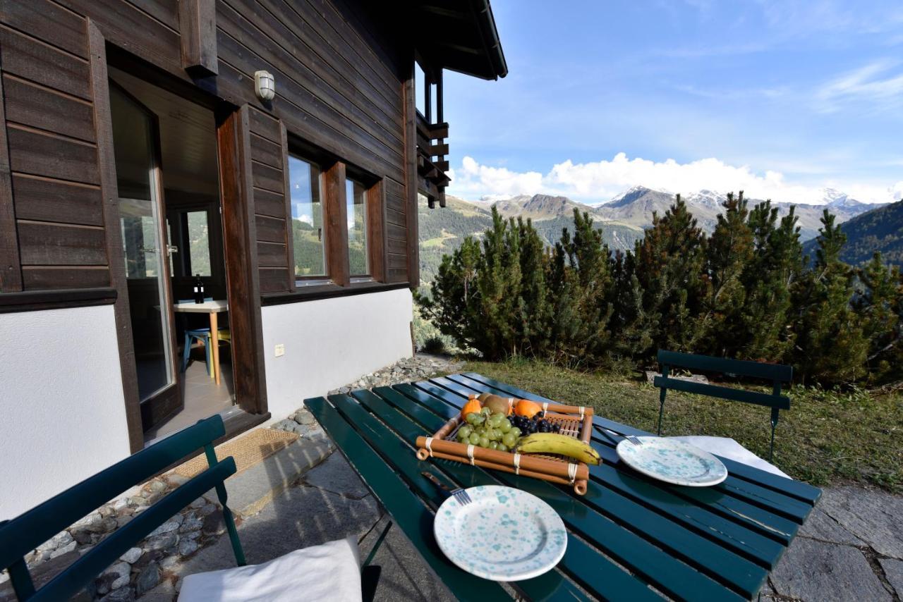 Chalet Mousseron Villa Grimentz Eksteriør billede