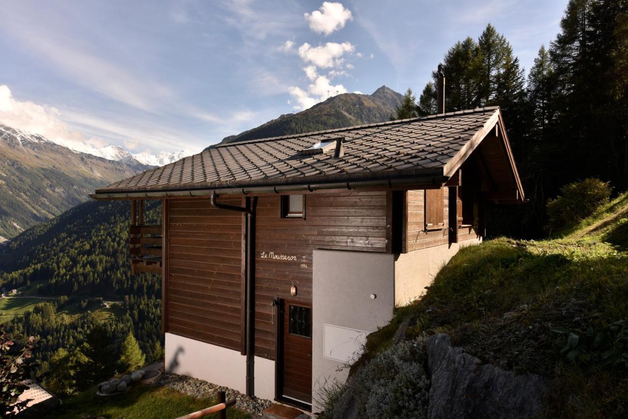 Chalet Mousseron Villa Grimentz Eksteriør billede